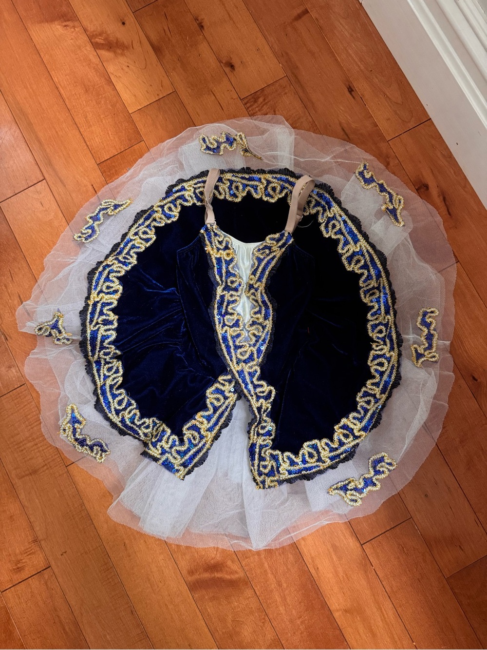 Revolution Dance wear midnight blue ballerina costume SC